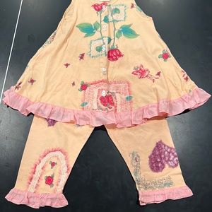 Girls 2 Piece Set Plus Top /Boutique Brand